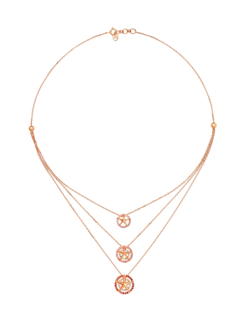 

Mia by Tanishq 14KT Rose Gold Cubic Zirconia Neckwear