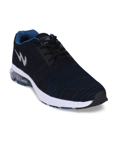 

Campus Men Jeet Black Running Shoes