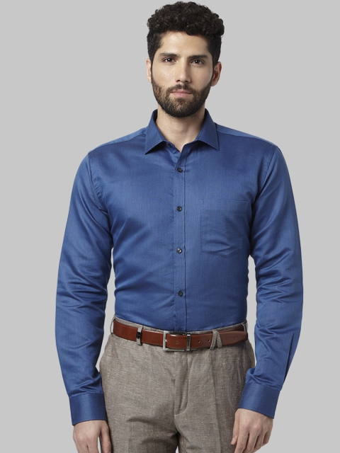 

Park Avenue Men Blue Slim Fit Solid Formal Shirt