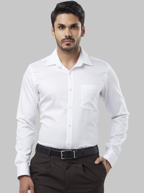 

Raymond Men White Regular Fit Solid Formal Shirt