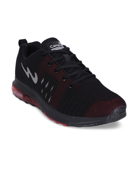 

Campus Men Enova Black Running Shoes