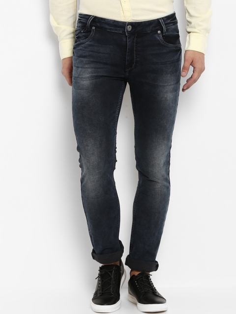 

Mufti Men Blue Slim Fit Mid-Rise Clean Look Stretchable Jeans