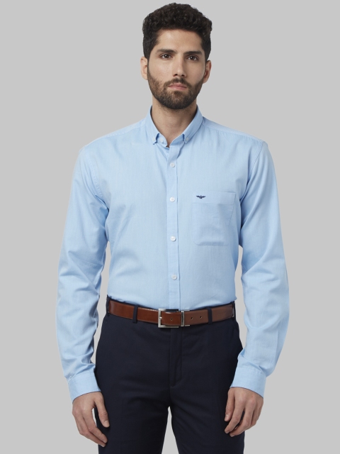

Park Avenue Men Blue Slim Fit Solid Formal Shirt