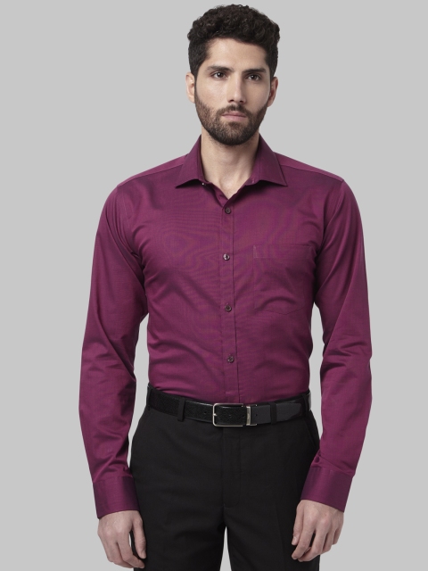 

Park Avenue Men Purple Slim Fit Solid Formal Shirt
