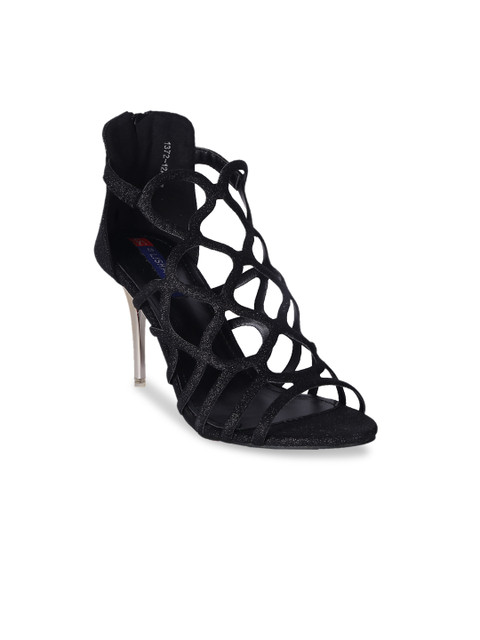 

MSC Women Black Solid Gladiators