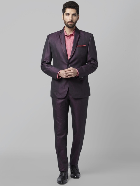 

Park Avenue Men Maroon Suit