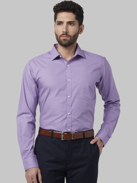 

Park Avenue Men Purple Slim Fit Solid Formal Shirt