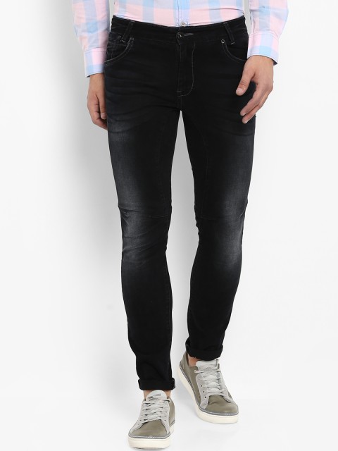 

Mufti Men Black Slim Fit Mid-Rise Clean Look Stretchable Jeans