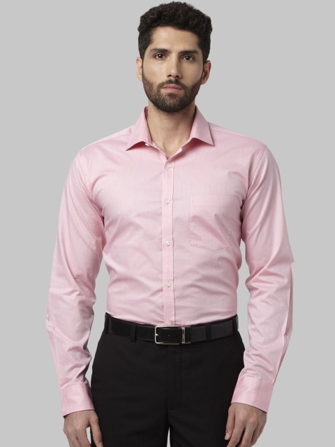 

Park Avenue Men Pink Slim Fit Solid Formal Shirt