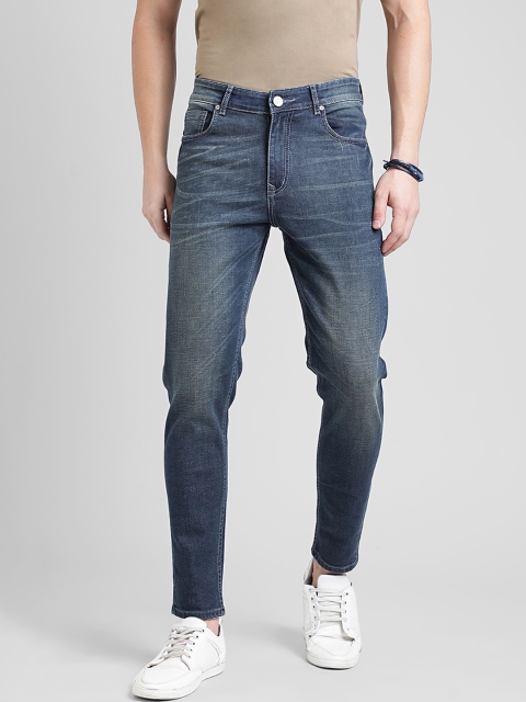 

REALM Men Blue Slim Fit Mid-Rise Clean Look Stretchable Jeans