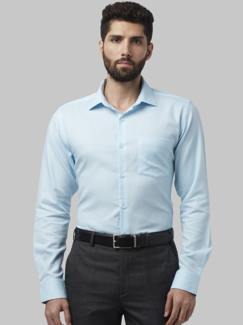 

Park Avenue Men Blue Slim Fit Solid Formal Shirt