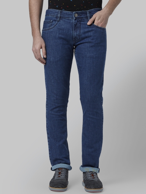 

Park Avenue Men Blue Regular Fit Mid-Rise Clean Look Stretchable Jeans