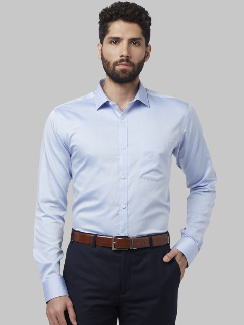 

Park Avenue Men Blue Slim Fit Solid Formal Shirt