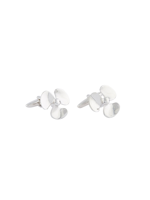 

shaze Silver-Toned Quirky Cufflinks