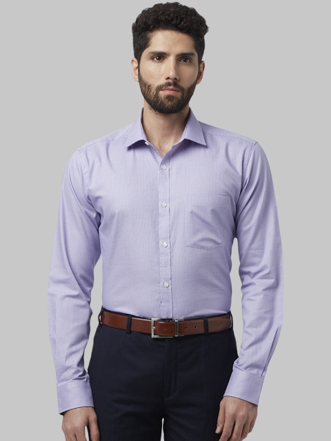 

Park Avenue Men Purple Slim Fit Solid Formal Shirt