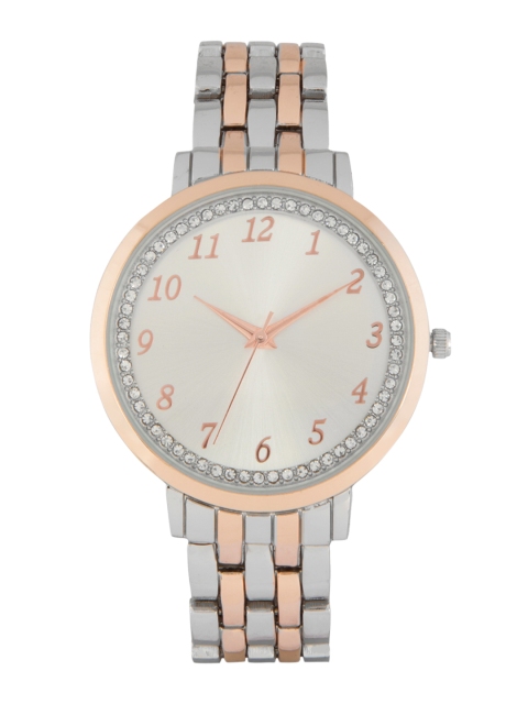 

Aeropostale Women White & Silver-Toned Analogue Watch AE0198044