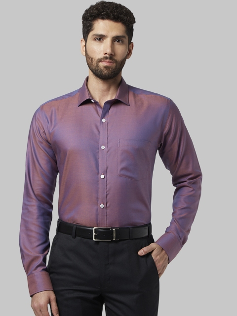 

Park Avenue Men Blue Slim Fit Solid Formal Shirt