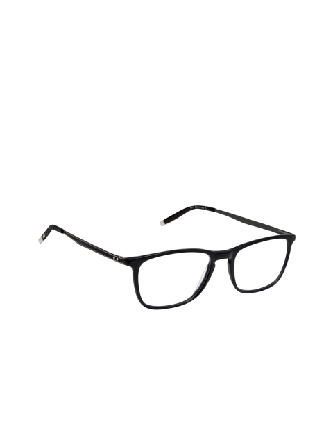 

David Blake Unisex Black Solid Full Rim Rectangle Frames EWDB1780SN5112C1