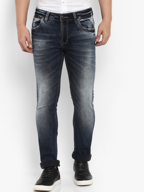 

Mufti Men Blue Slim Fit Mid-Rise Clean Look Stretchable Jeans
