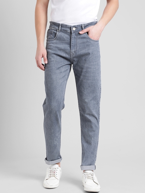 

REALM Men Blue Slim Fit Mid-Rise Clean Look Stretchable Jeans