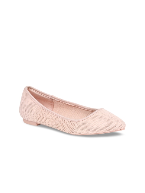 

Call It Spring Women Pink Solid Synthetic Ballerinas
