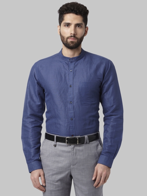 

Park Avenue Men Blue Slim Fit Solid Formal Shirt