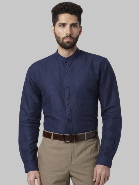 

Park Avenue Men Blue Slim Fit Solid Formal Shirt