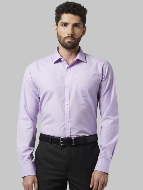 

Park Avenue Men Purple Slim Fit Solid Formal Shirt