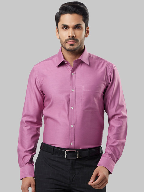 

Raymond Men Purple Regular Fit Solid Formal Shirt