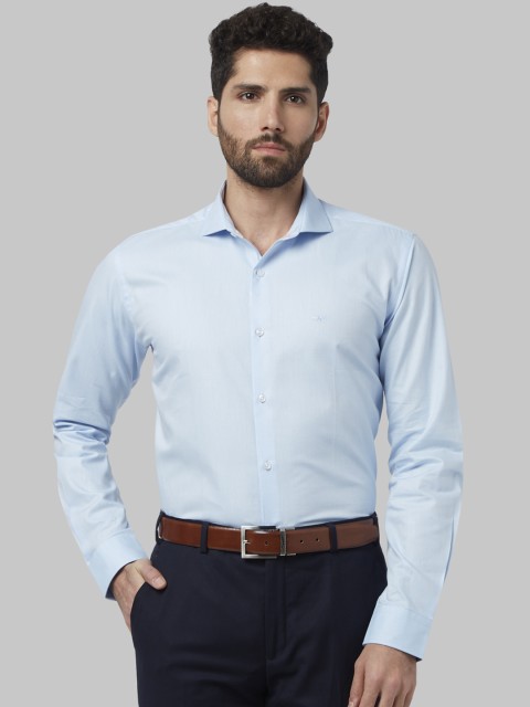 

Park Avenue Men Blue Slim Fit Solid Formal Shirt