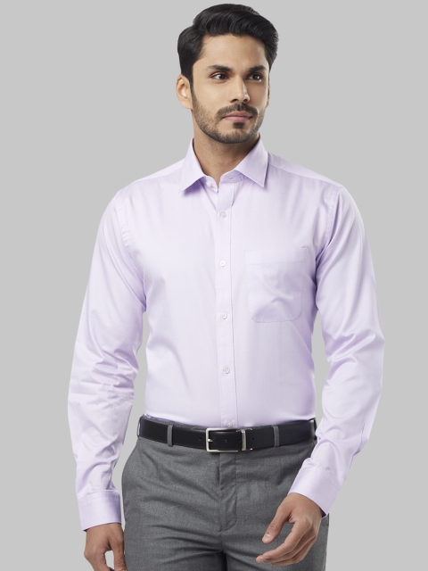 

Raymond Men Purple Slim Fit Solid Formal Shirt