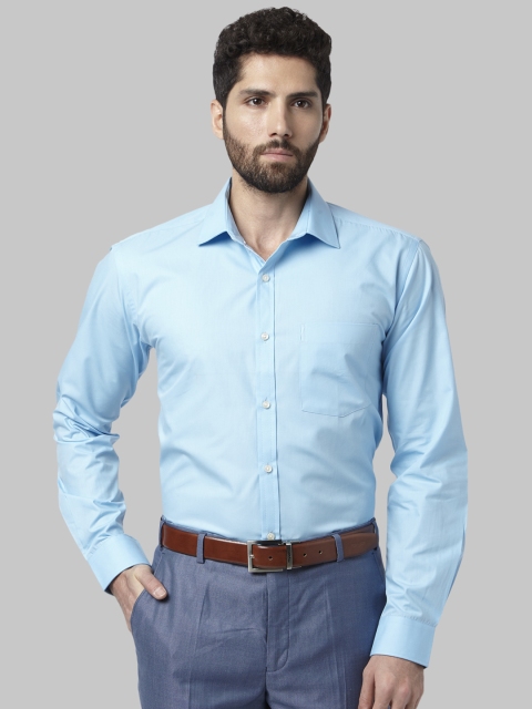 

Park Avenue Men Blue Slim Fit Solid Formal Shirt