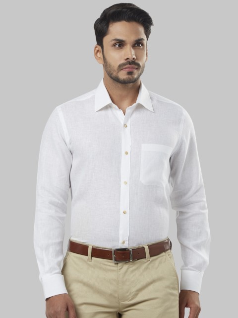 

Raymond Men White Regular Fit Solid Formal Shirt