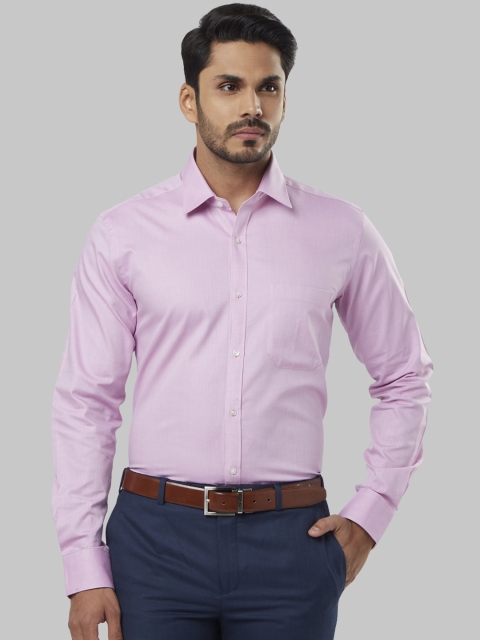 

Raymond Men Pink Regular Fit Solid Formal Shirt