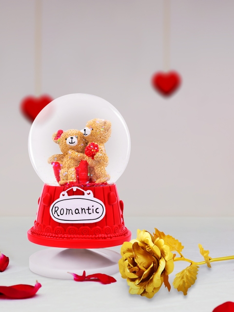 

Archies Multicoloured Combo of Love Figurine & Rose, Multi