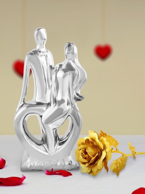 

Archies Multicoloured Combo of Love Figurine & Rose, Multi