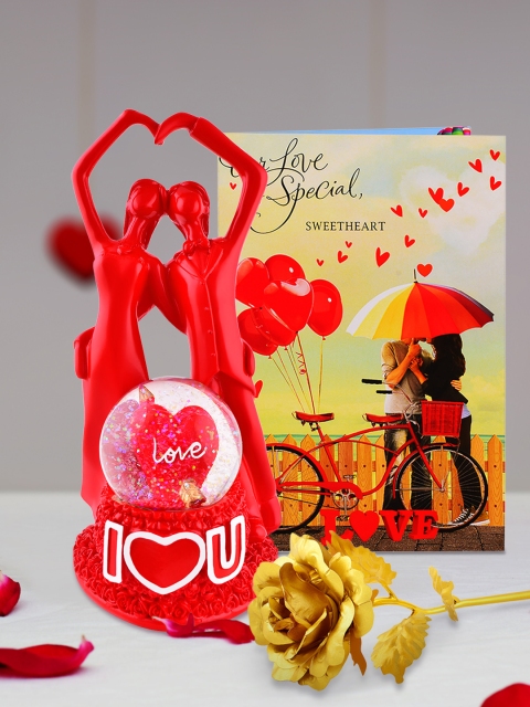 

Archies Pack of 3 Valentines Day Gift Set, Red