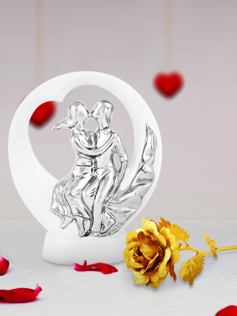 

Archies Multicoloured Combo of Love Figurine & Rose, Multi
