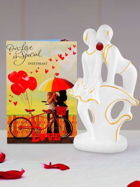 

Archies Multicoloured Couple Figurine with Greeting Card, Multi