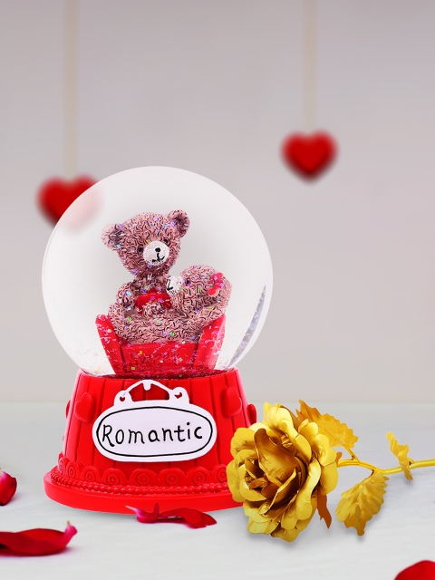 

Archies Multicoloured Combo of Love Figurine & Rose, Multi