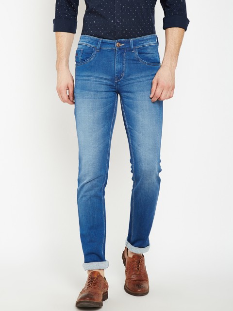 

Crimsoune Club Men Blue Slim Fit Mid-Rise Clean Look Jeans