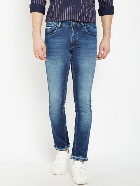 

Crimsoune Club Men Blue Slim Fit Mid-Rise Clean Look Jeans