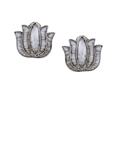 

ahilya Sterling Silver Floral Studs