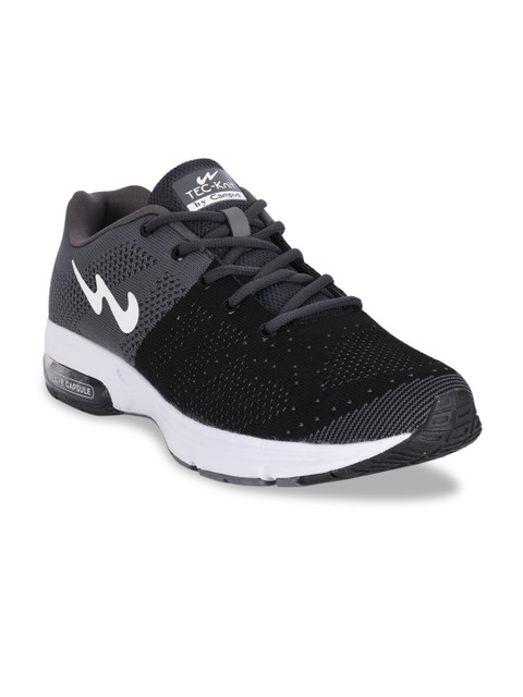 

Campus Men Black Running Shoes
