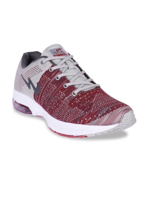 

Campus Men Futura Grey & Red Running Shoes