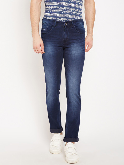 

Crimsoune Club Men Blue Slim Fit Mid-Rise Clean Look Jeans