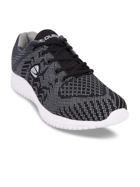 

Duke Men Black Running Shoes