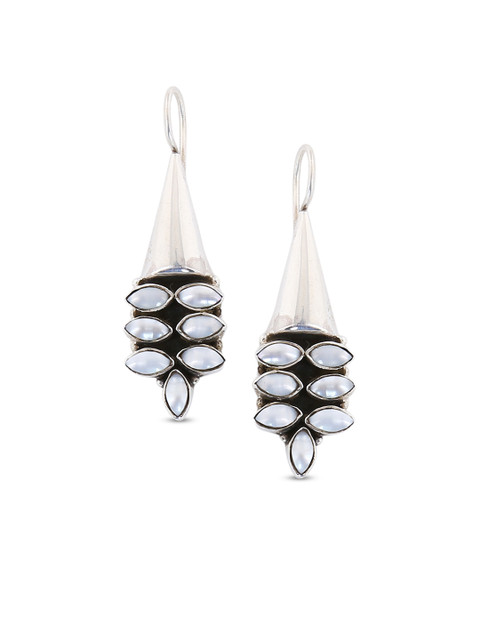 

ahilya Sterling Silver Pearl Falak Dangler