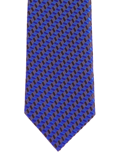 

Alvaro Castagnino Blue & Grey Striped Broad Tie