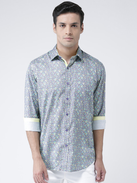 

Zeal Men Steel Standard Regular Fit Printed Casual Shirt